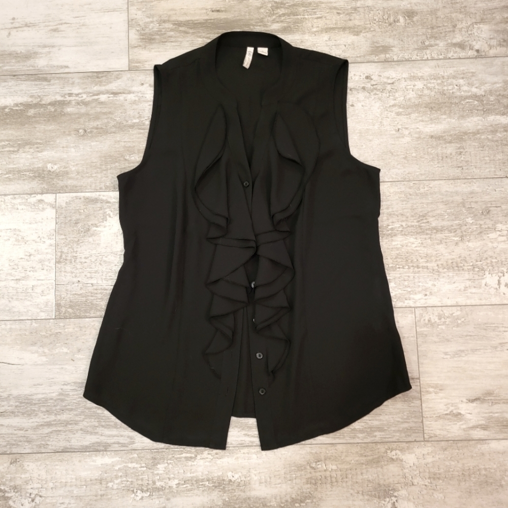 3 for $10! Cato's Black Button Tank